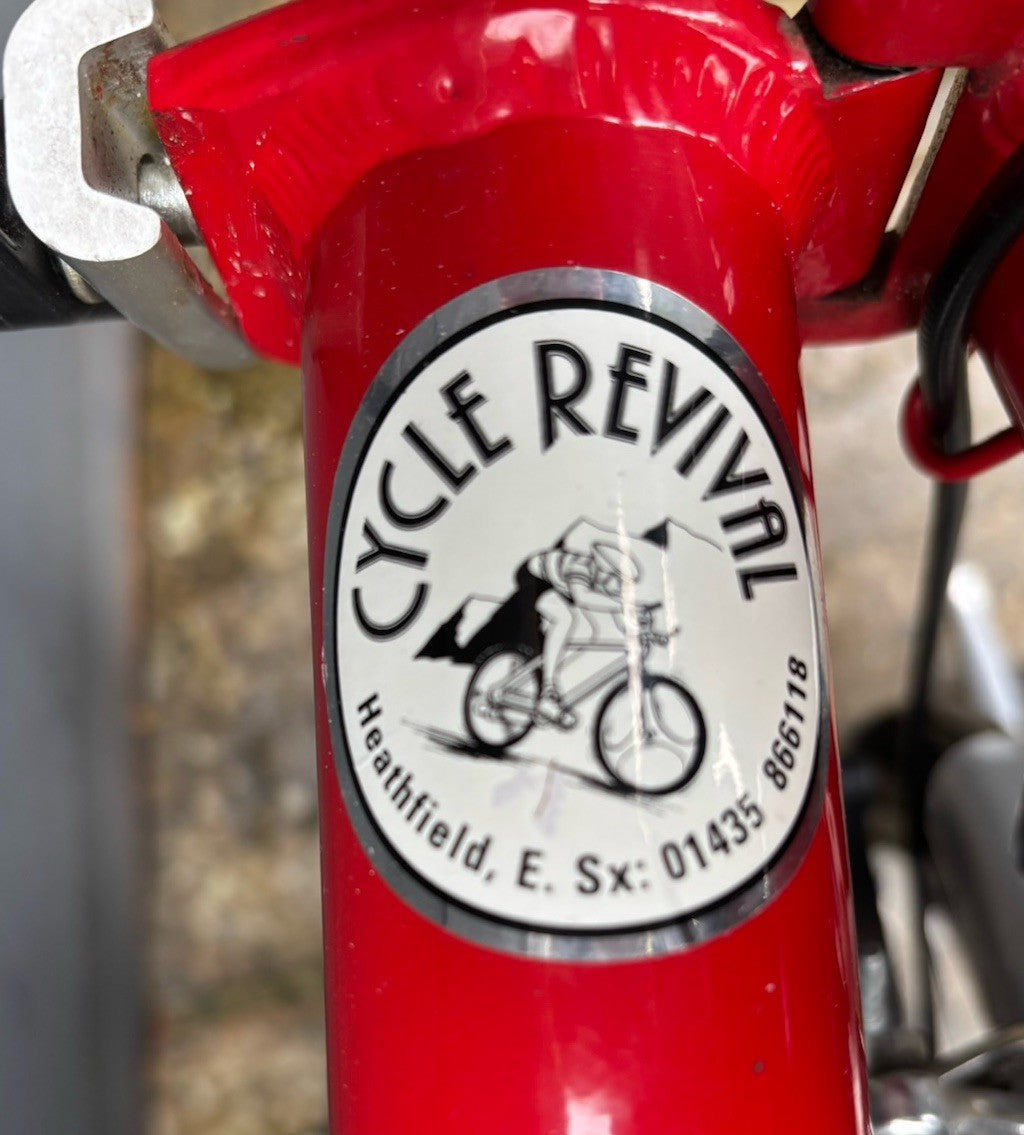 Brompton L3 (C Line) Folding bicycle in Red/Black - Test Ridden Only Condition