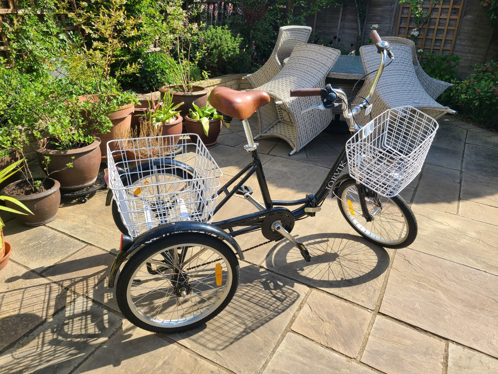 jorvik folding tricycle