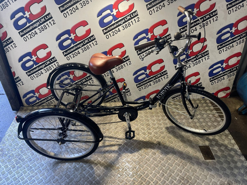 JOVIK TRICYCLE 2014 24" INCH FOLDING TRIKE IN BLACK PERFECT FOR SUMMER