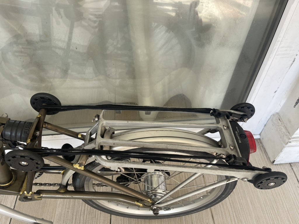 Brompton S6R Raw Lacquer Folding Bike SERVICED CONDITION ✅ FREE&FAST DELIVERY🚚