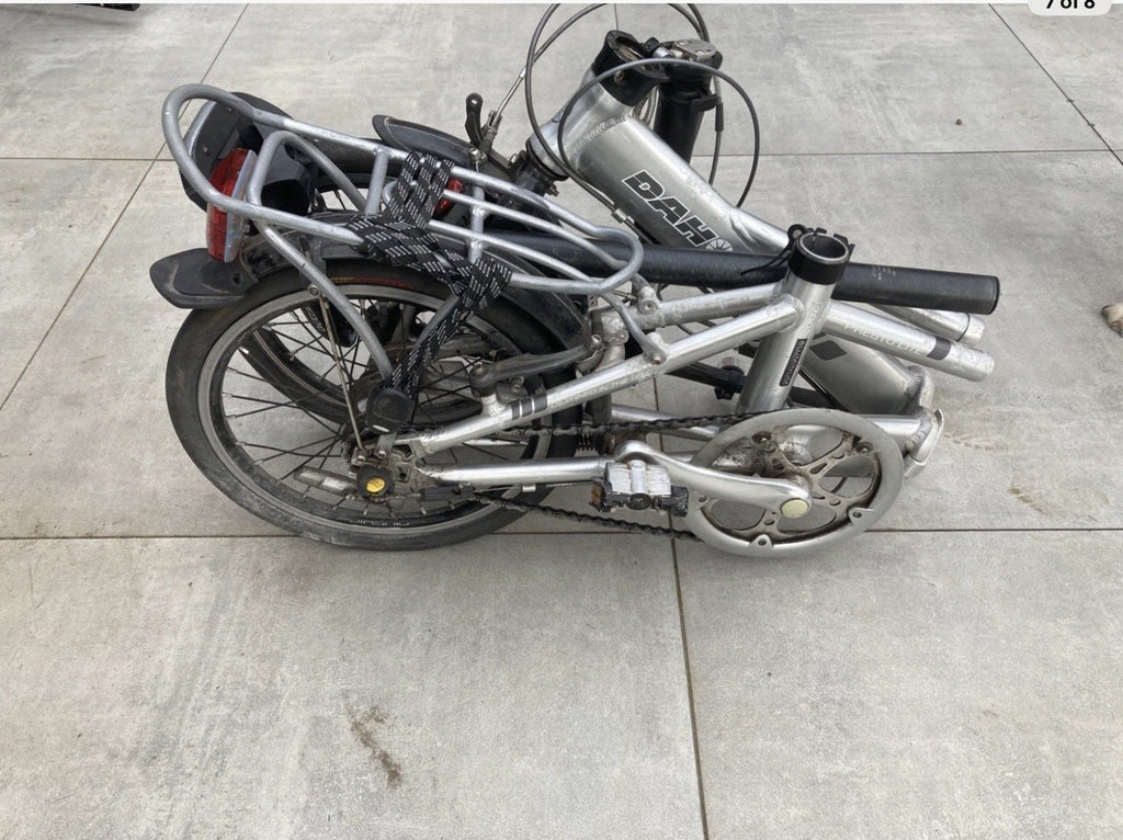 Dahon Presto Lite Aluminium Folding Bike 3 Speed SRAM T3 Rear Rack- Weight 10kg