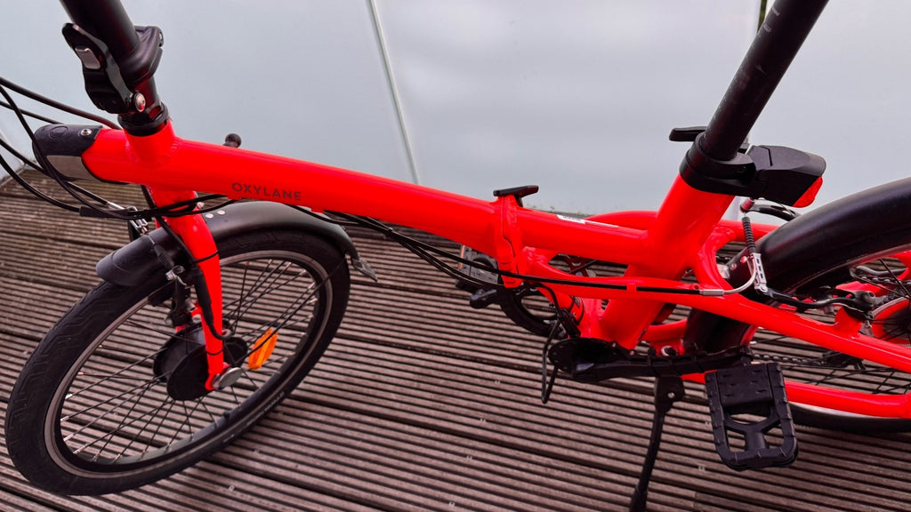 Oxylane Folding Bike with Swytch Max E-Kit