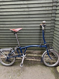 Brompton C Line  Folding Bike 6-Speed with extras excellent condition