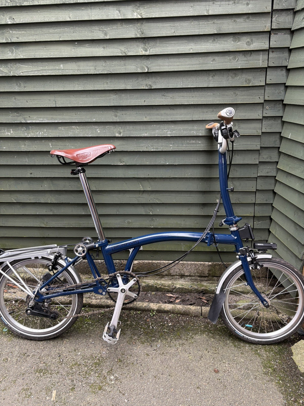 Brompton C Line  Folding Bike 6-Speed with extras excellent condition