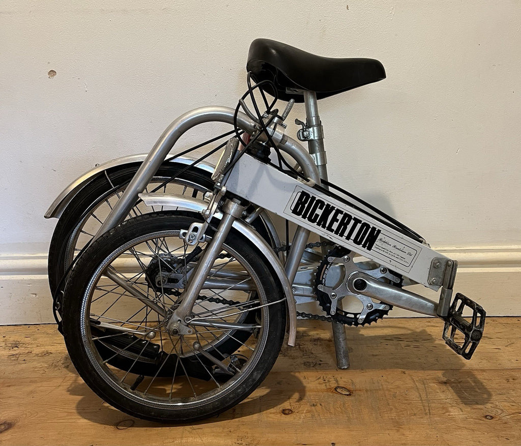 Vintage Bickerton Folding Bike ~ GOOD COND ~Famous Lightweight Aluminium Classic