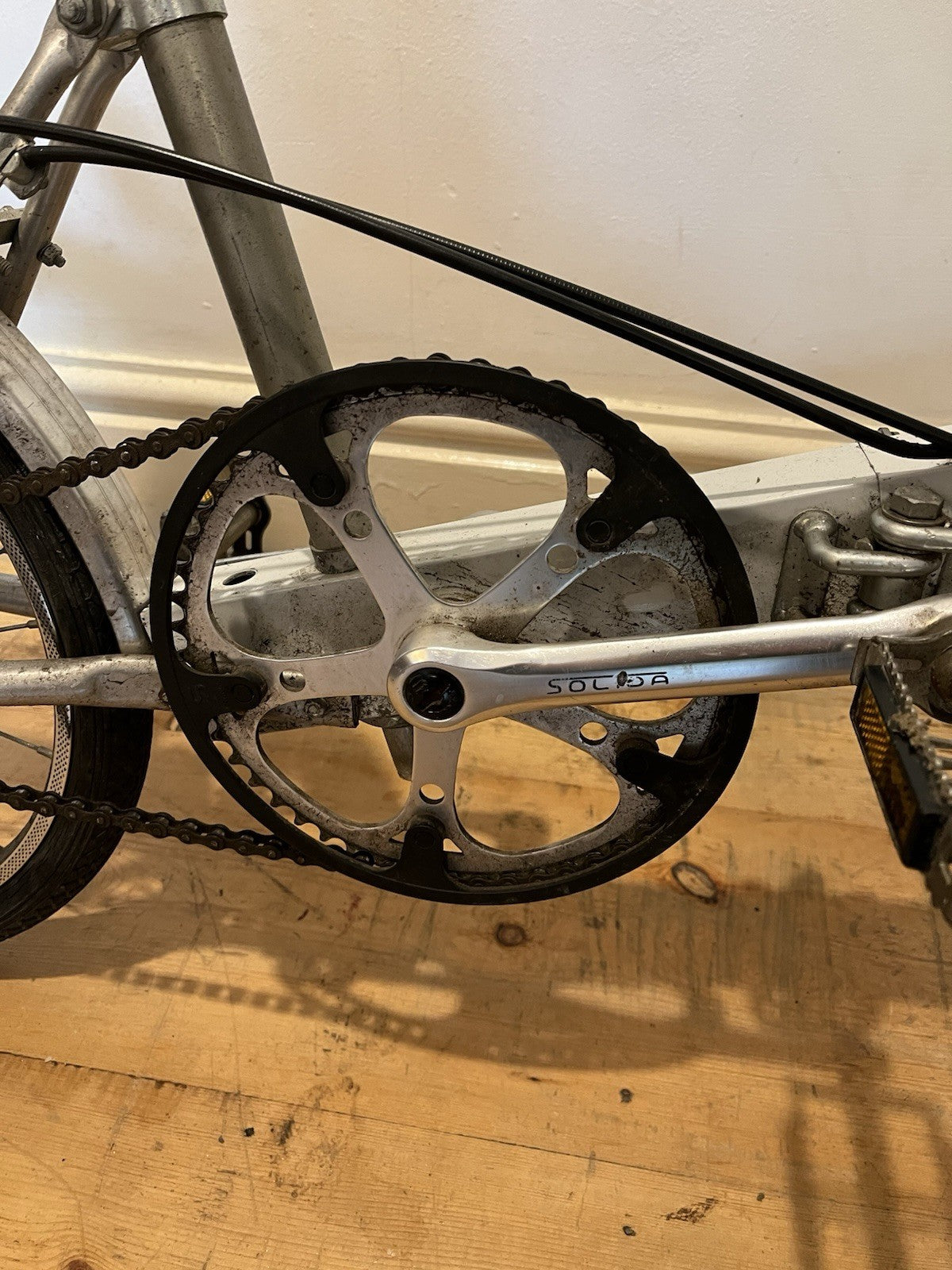 Vintage Bickerton Folding Bike ~ GOOD COND ~Famous Lightweight Aluminium Classic