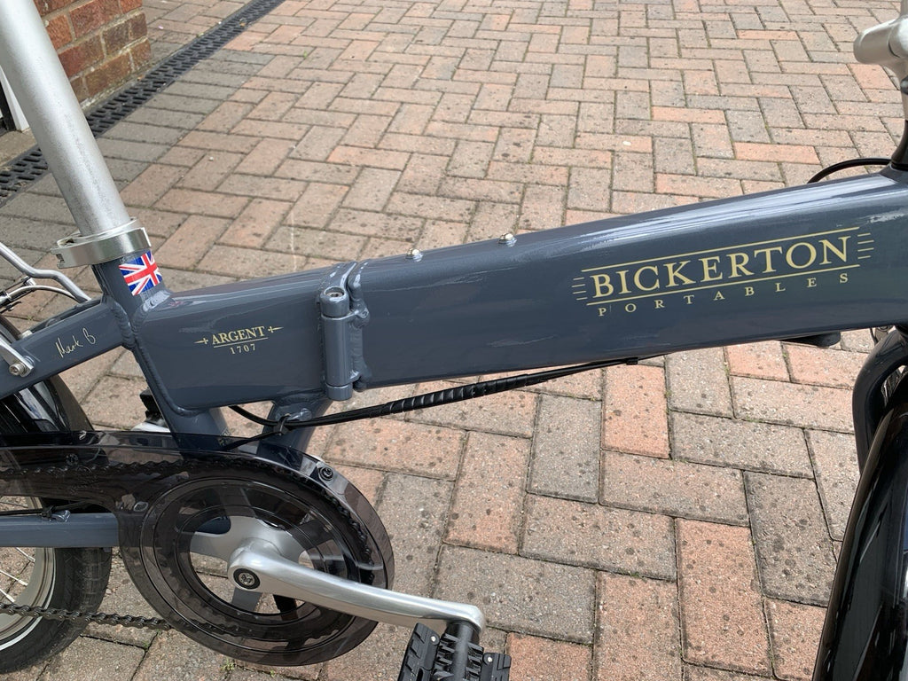 Bickerton Argent 1707 Folding Bike, Rear Rack Mudguards 7 Spd hub gear