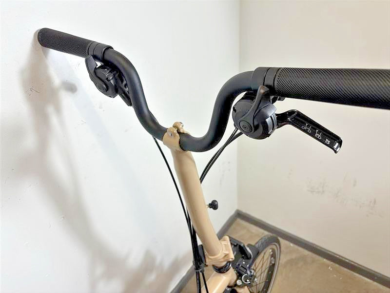 Brompton C Line 6 Speed 2023 High Handlebar Folding Bike - Dune Sand
