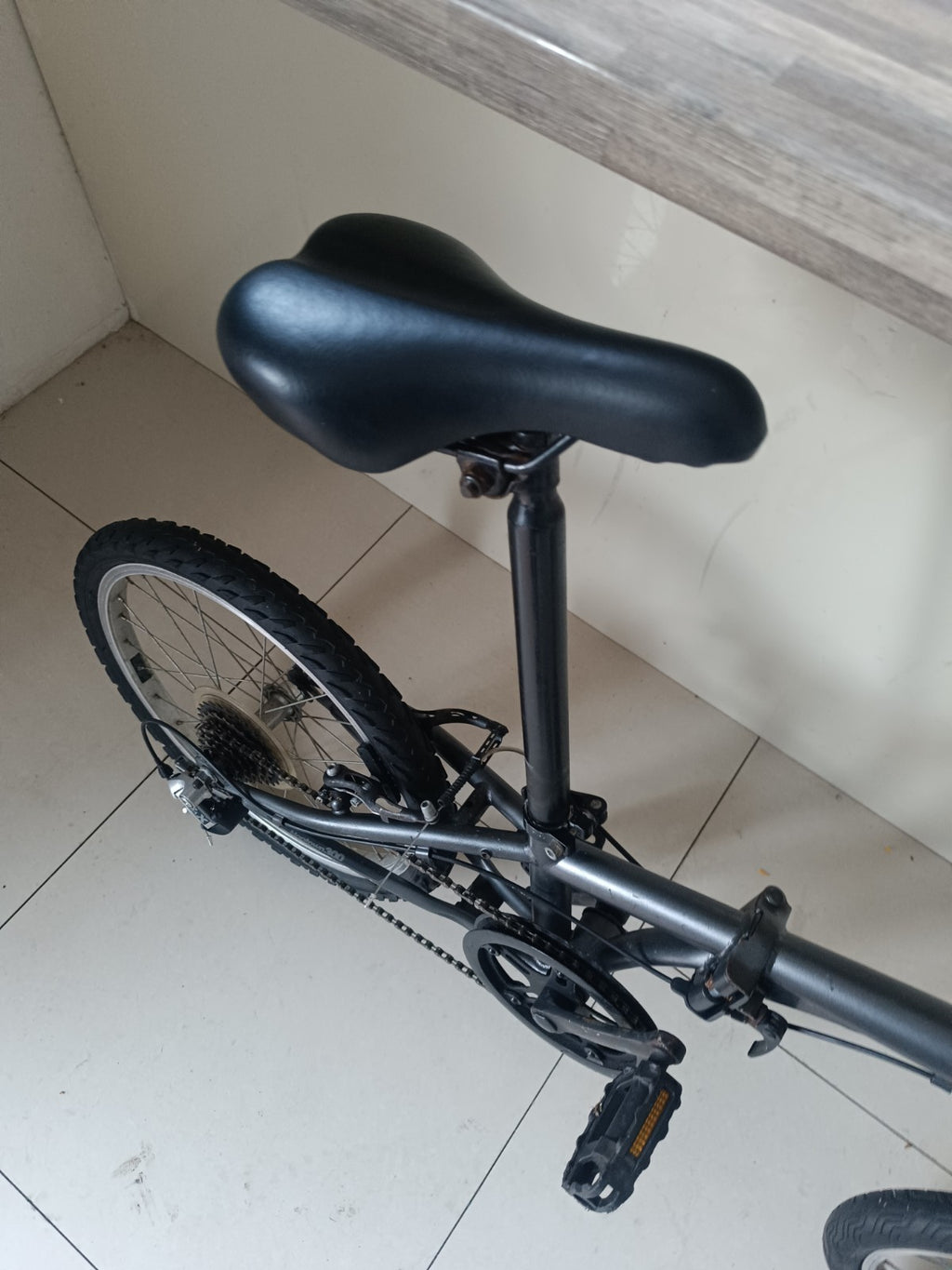 Btwin Folding Bike 6 Gears Serviced