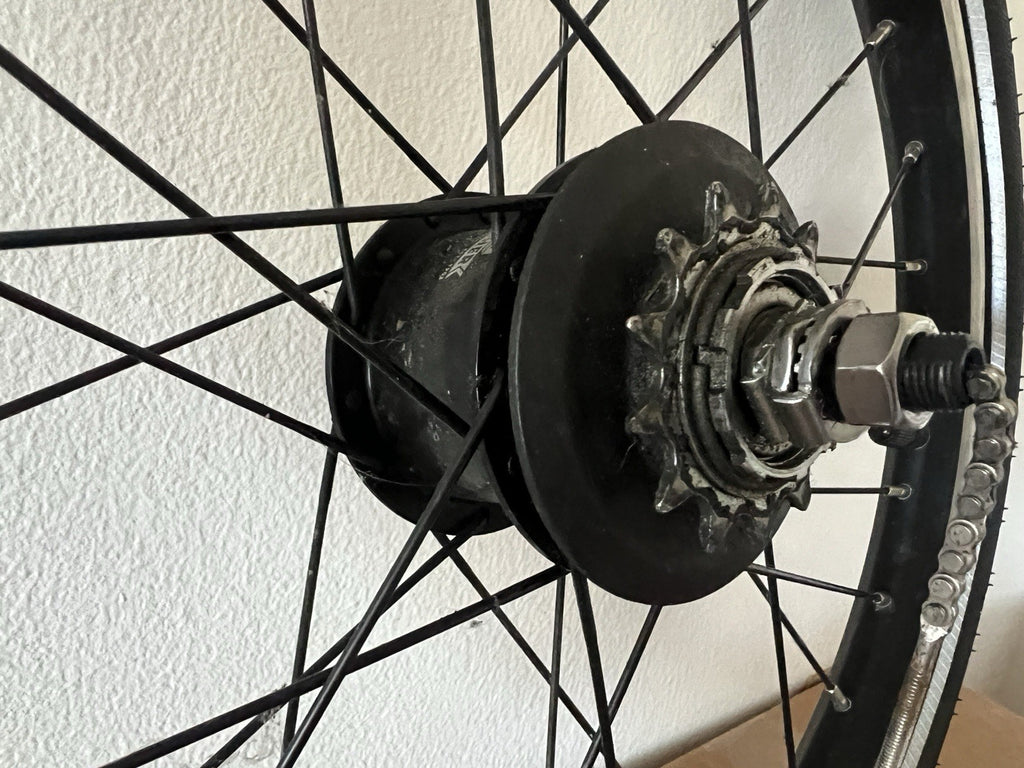 Brompton Bike 3 Speed Rear Wheel  - Black