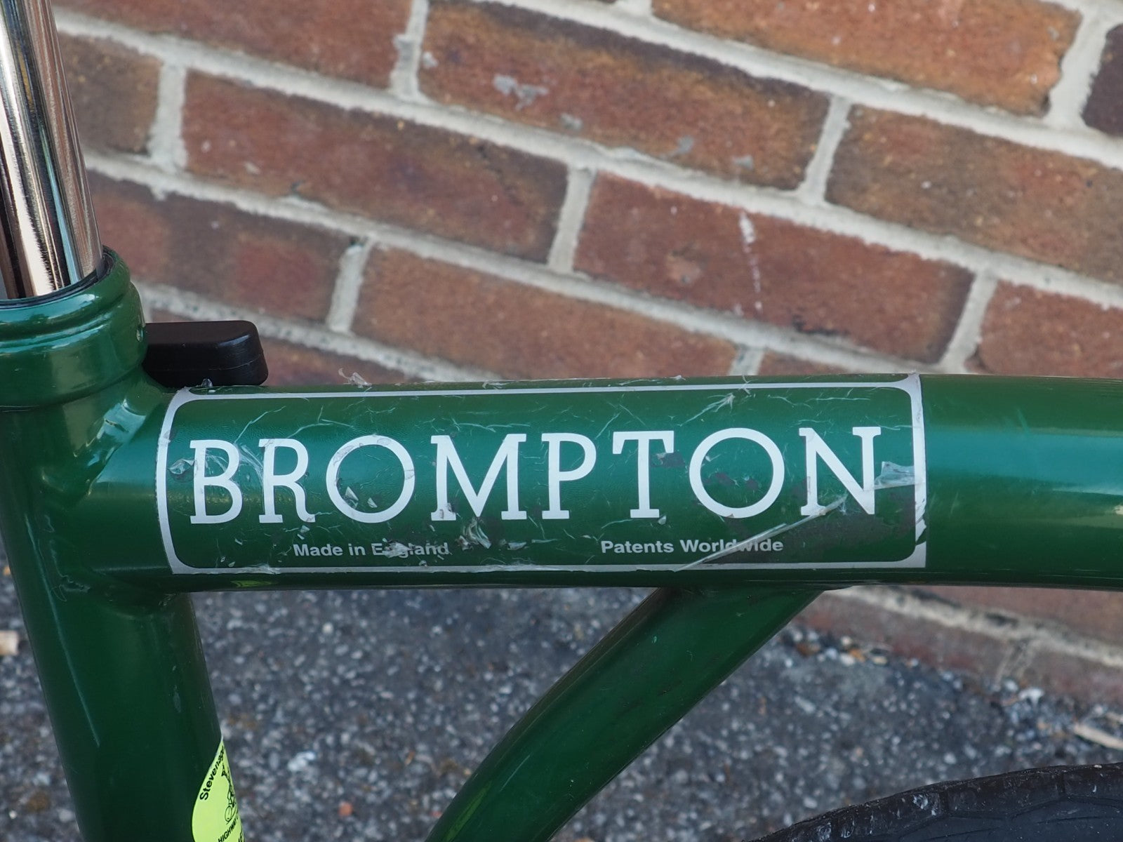 Brompton M3L Folding Bike, Green, 3-Speed, Original Owner Since 2000, Low Miles