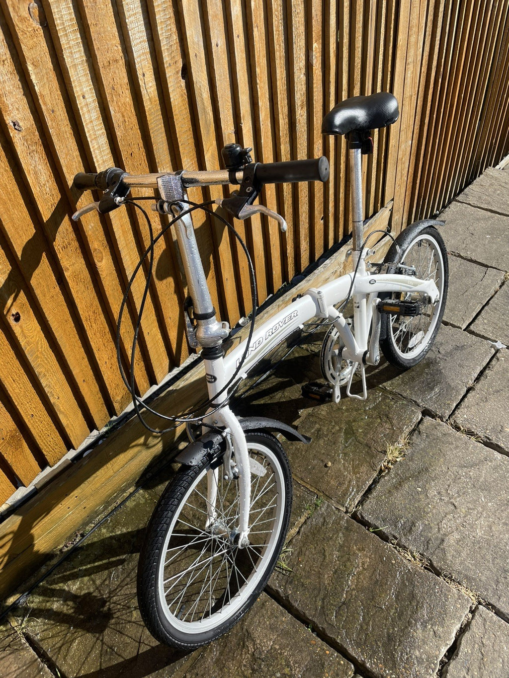 Two Land Rover City Lite Folding Bike 6 Speed Bicycle Fully Ridable With Cases