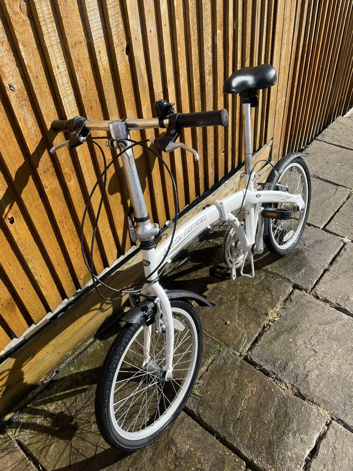 Two Land Rover City Lite Folding Bike 6 Speed Bicycle Fully Ridable With Cases