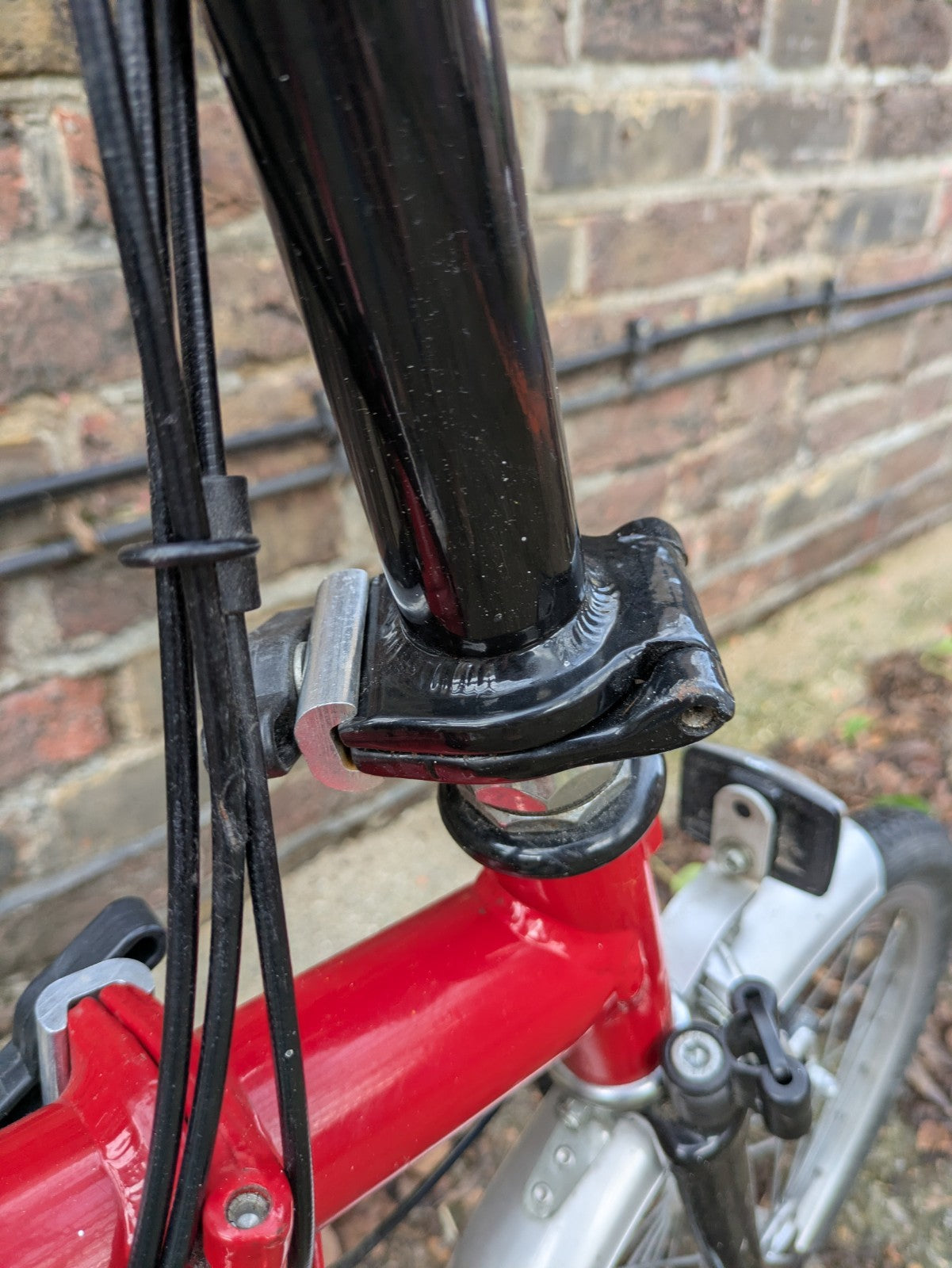 Brompton L3, 1997, Folding Bike, Excellent Condition, Red, Sturmey Archer
