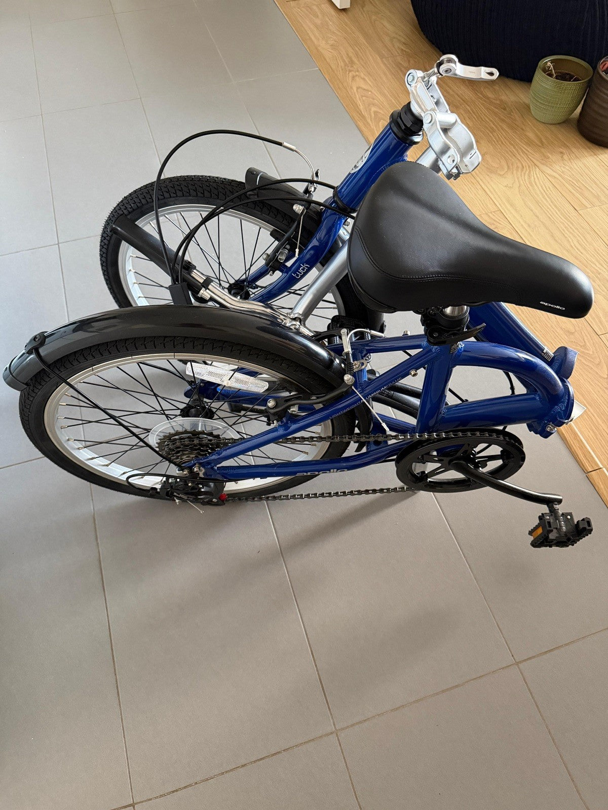 apolo tuck folding bike