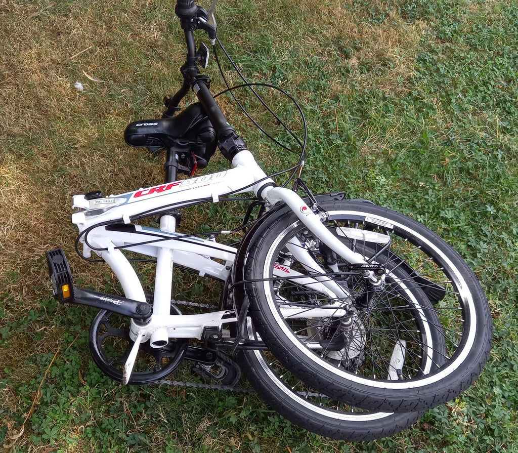 Cross CRF500 20 inch White Size Unisex Folding Bike