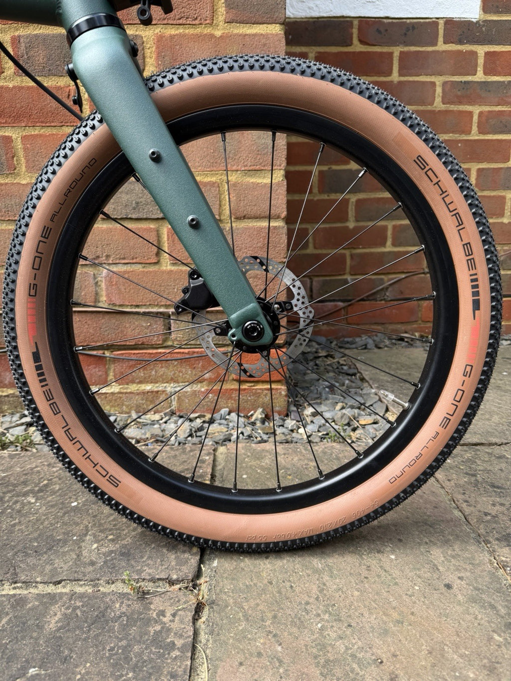 Unused, Brompton G-Line Folding Bike, Large, Forest Green