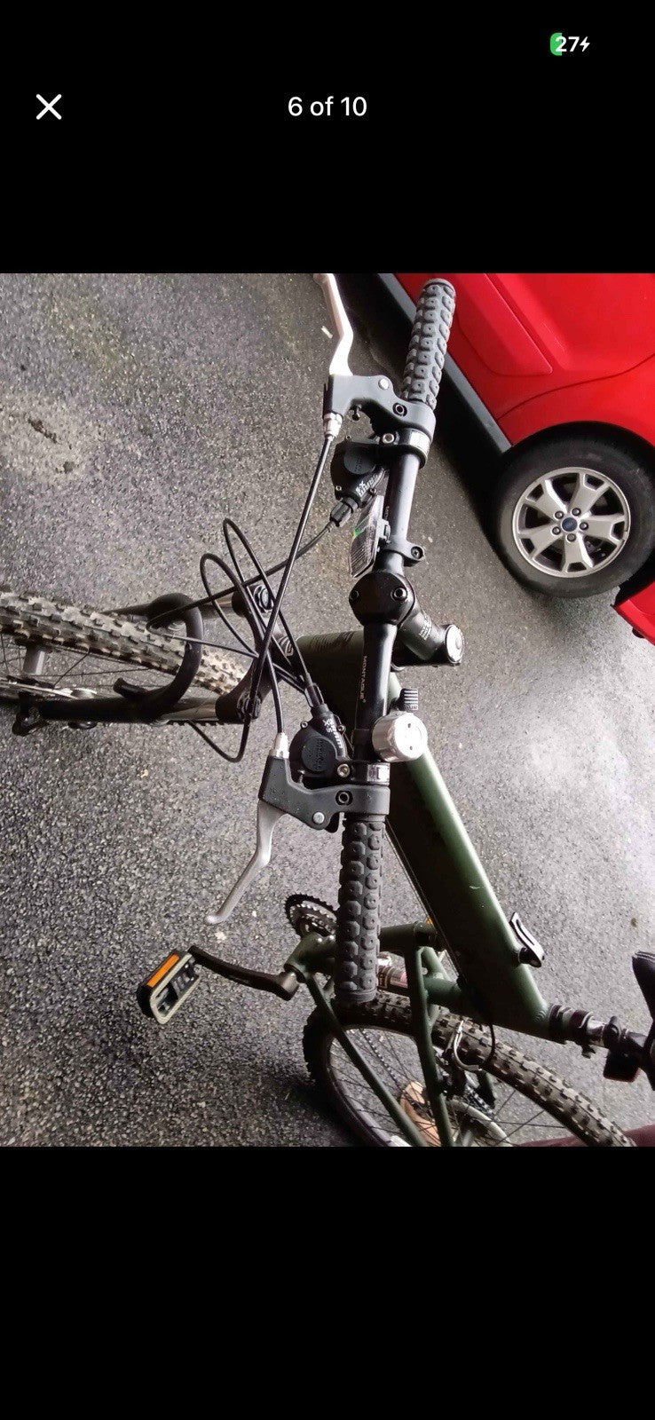 Montague Paratrooper Folding Mountain Bike 26” 24 Speed Military Green