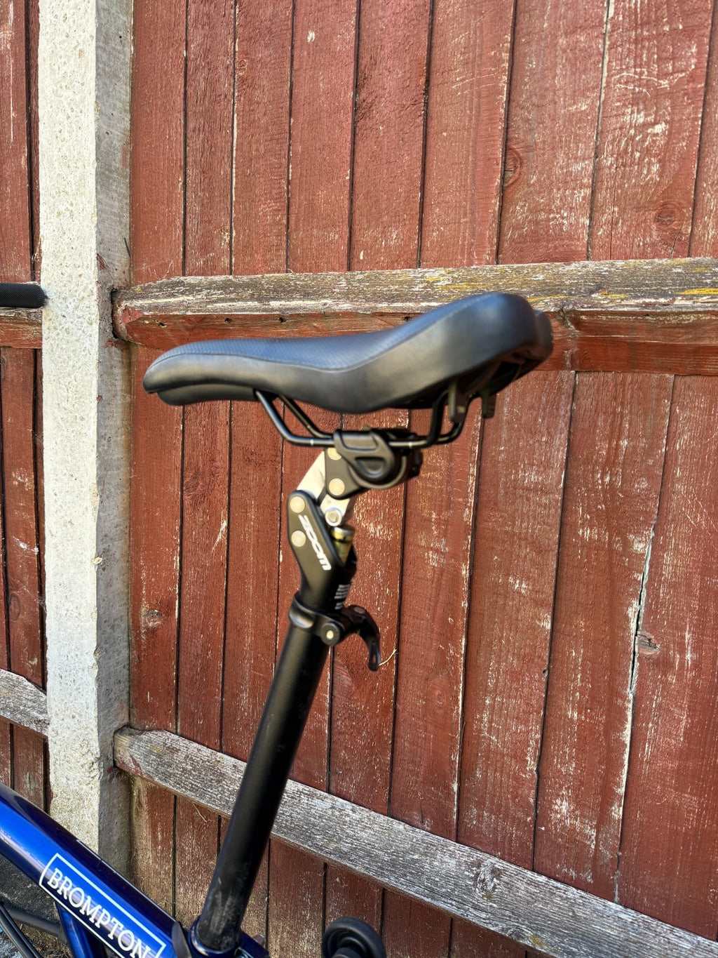 Brompton E Folding Bike C Line 6 speed (BLUE)