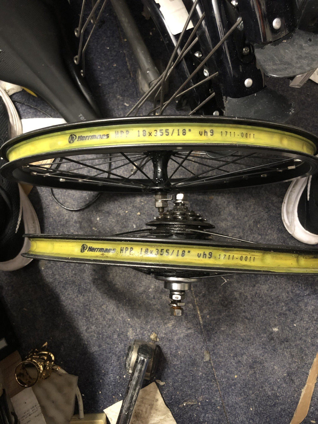Herrmans HPP bicycle rims.  small-wheeled folding bicycles like Brompton