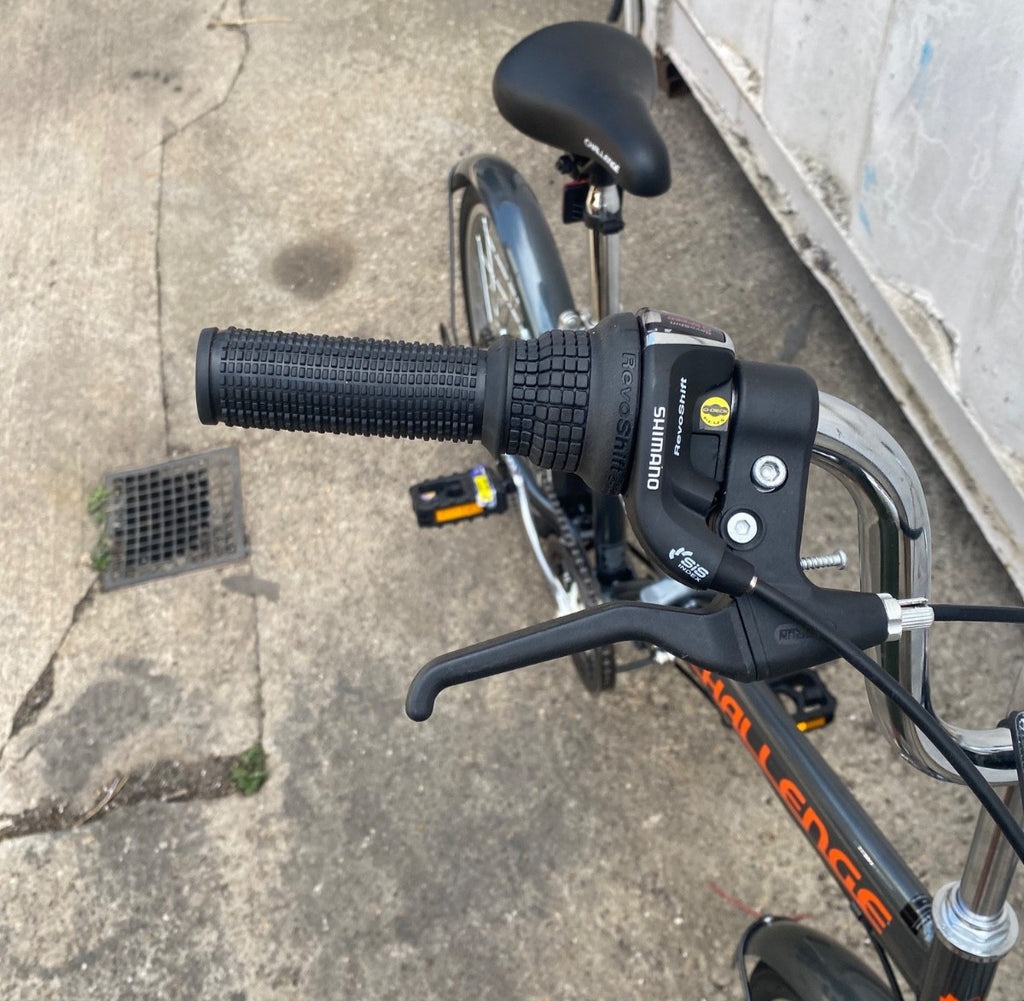 Challenge Holborn Folding Bicycle Black 20in Wheels Camping Commuting Bike New