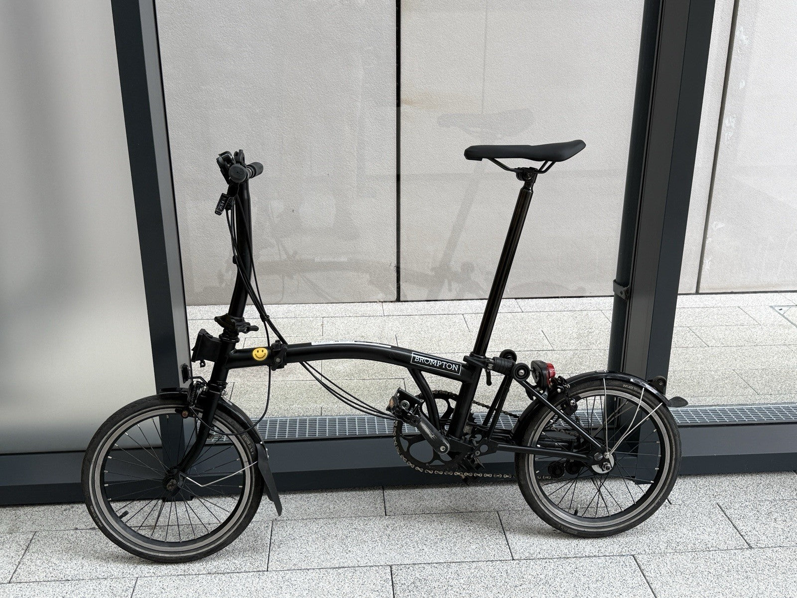 brompton folding bike 6 speed c line
