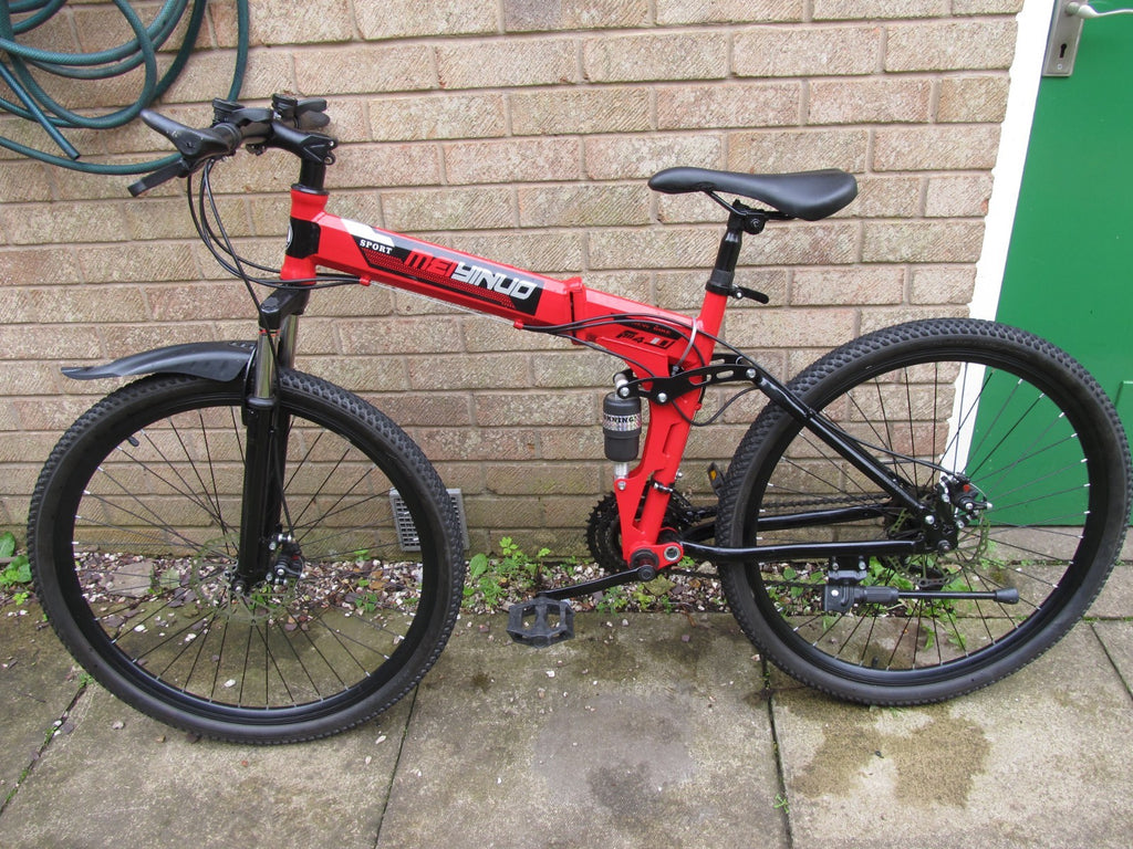 BIKE - MOUNTAIN BI FOLD - 26" WHEELS - DISC BRAKES  UNISEX - EXCELLENT CONDITION