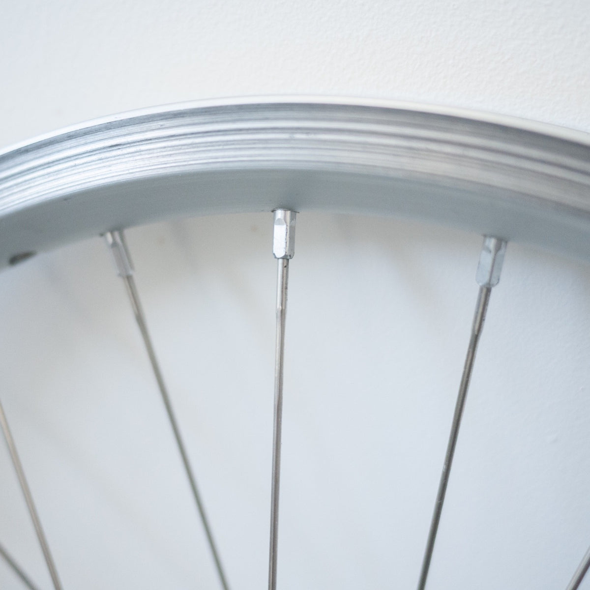 Brompton 1/2 Speed Wheelset Superlight Double Butted Silver 16" 349 E Hook