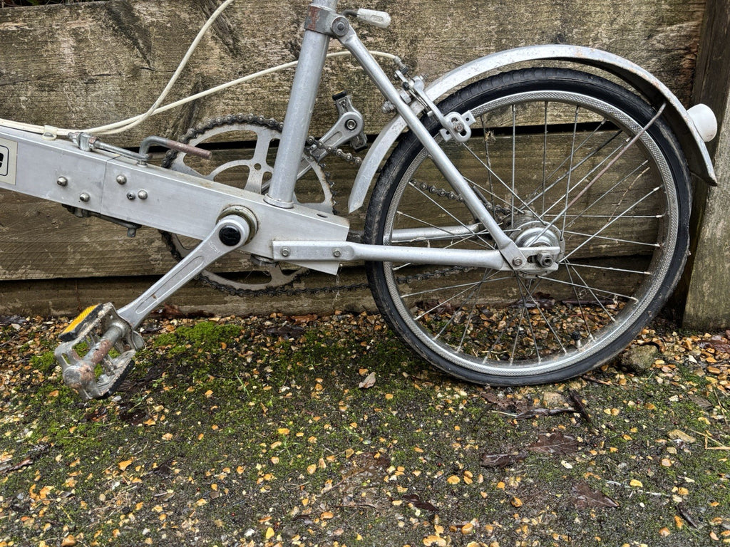 Vintage Bickerton Folding Bike ~Famous Lightweight Aluminium Classic