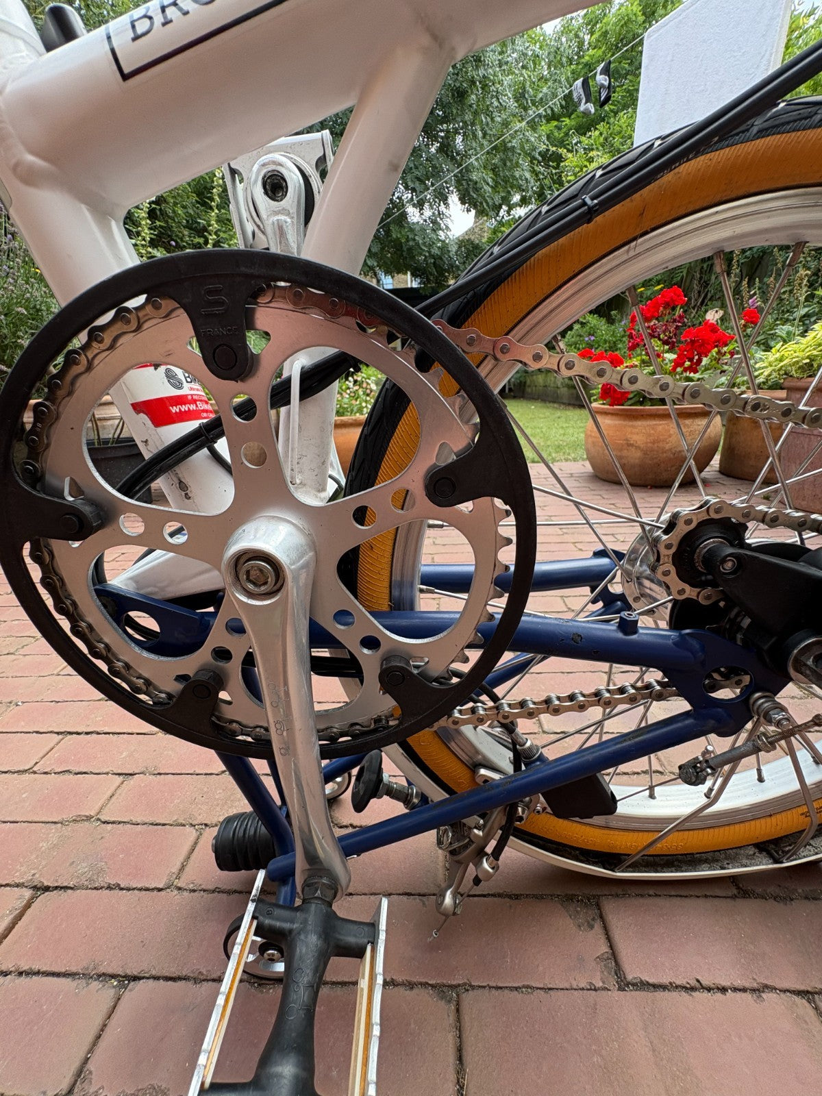 ARCC Electric Brompton Jubilee Limited Edition w/Carradice 25L City Folder Bag