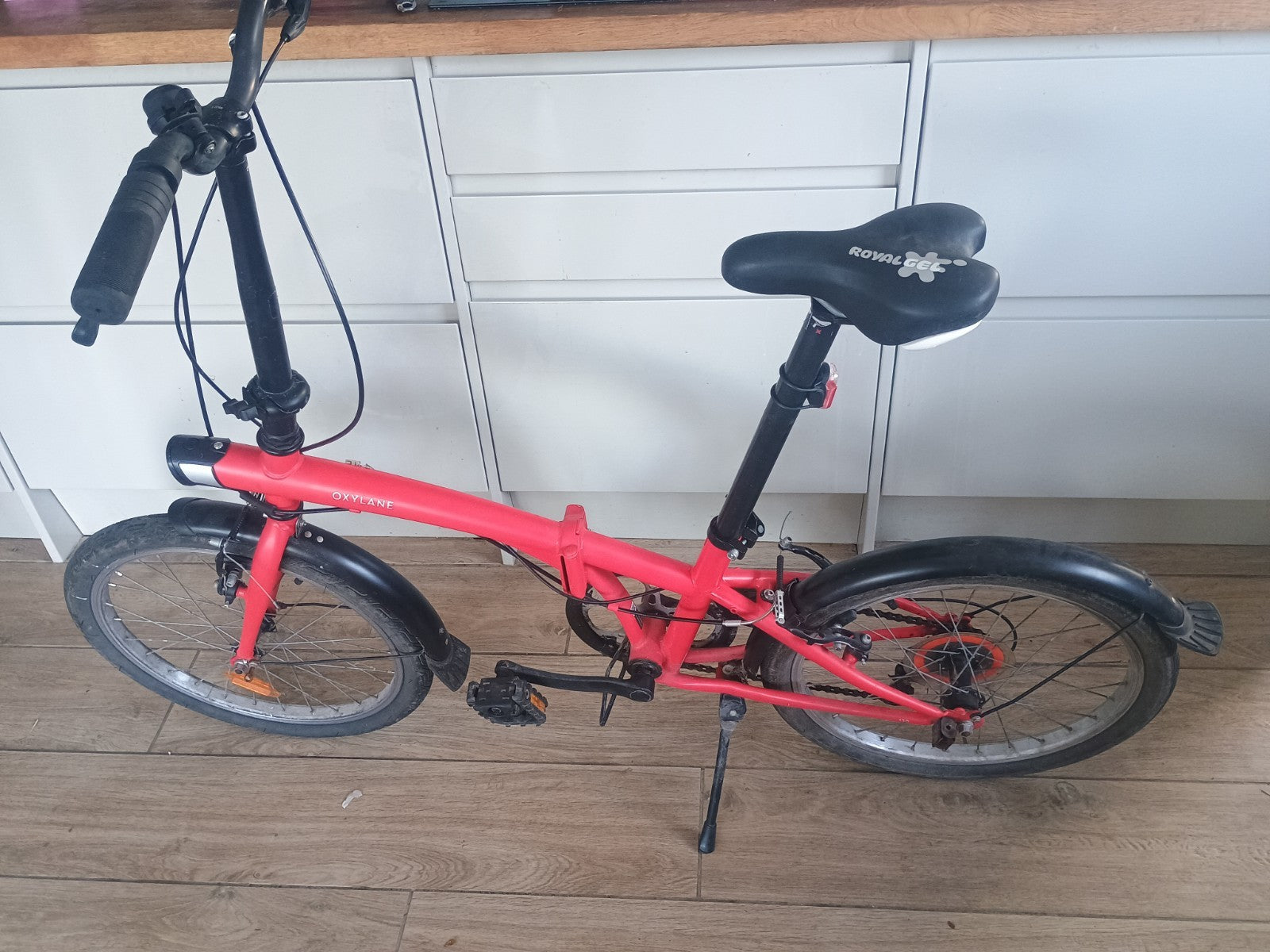 Oxylane Folding Bicycle 6-Speed