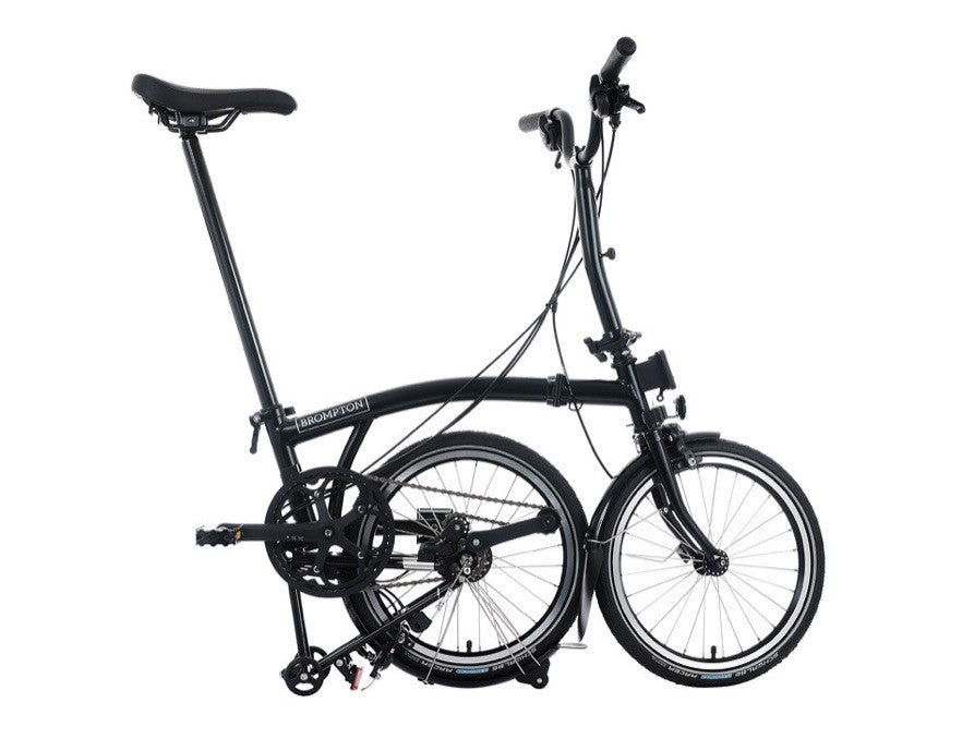 NEW Brompton C Line 4 Speed Folding Bike Black Mid Bar 2026 Unused