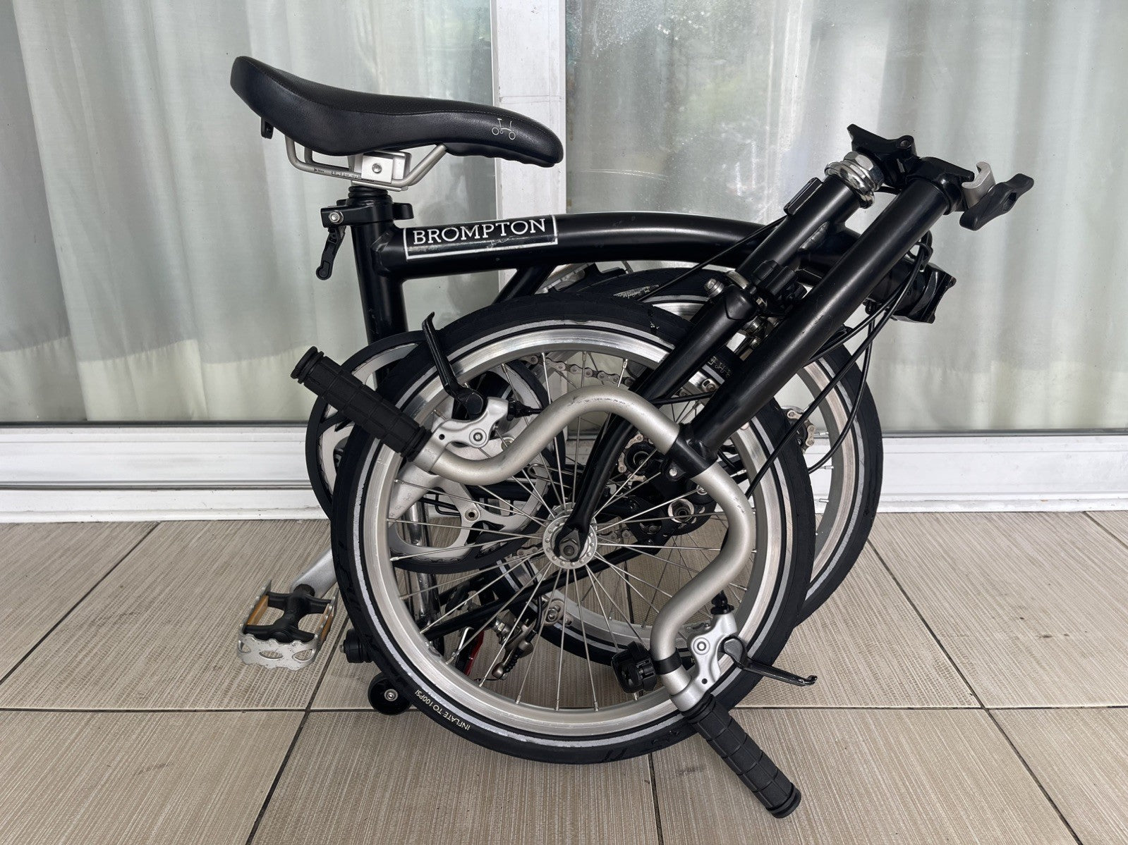 Brompton M1E Folding Bike SERVICED CONDITION ✅ FREE & FAST DELIVERY 📦 🚚