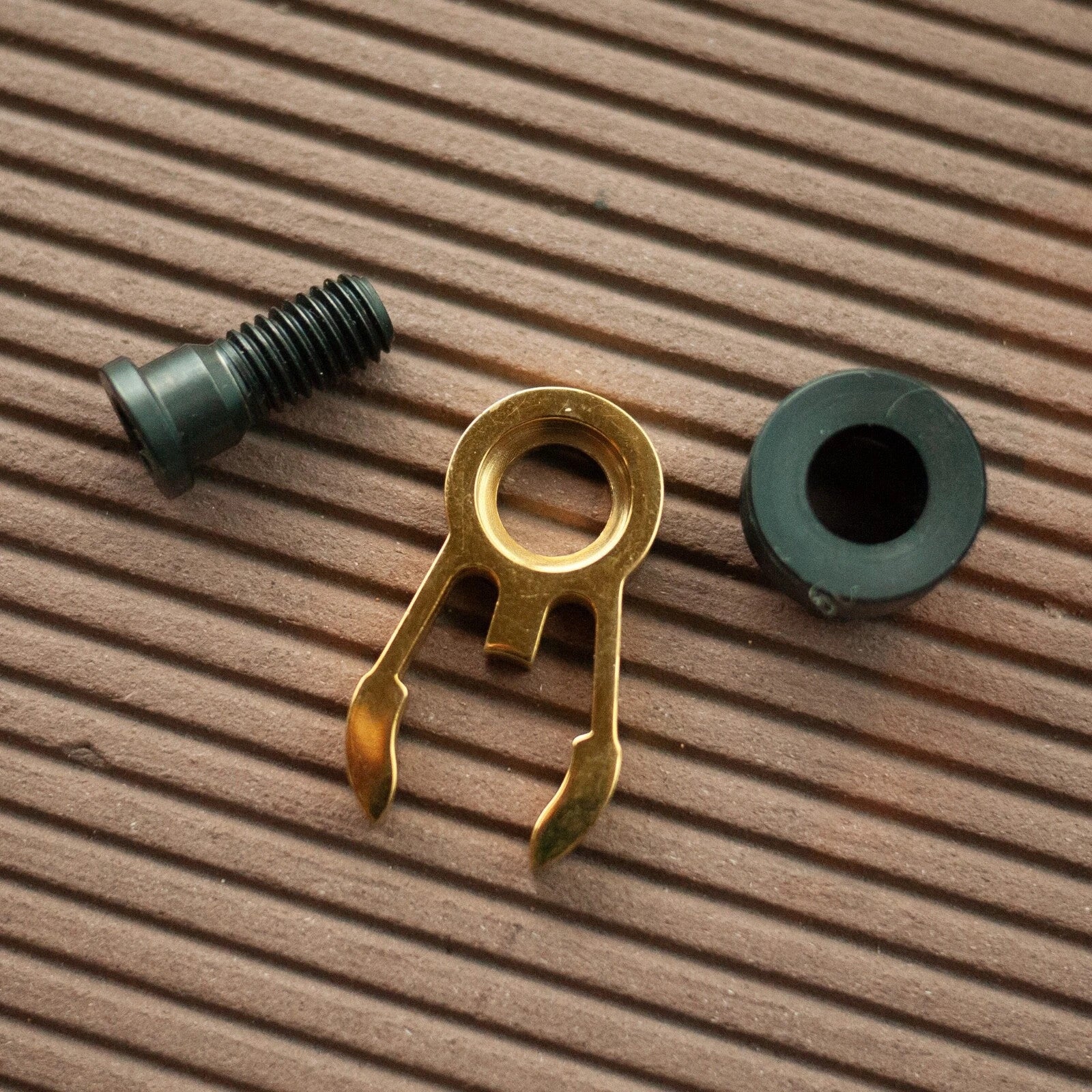 Brompton Bike Ti Parts Workshop Titanium Stem Catcher Gold £RRP53 Free Postage