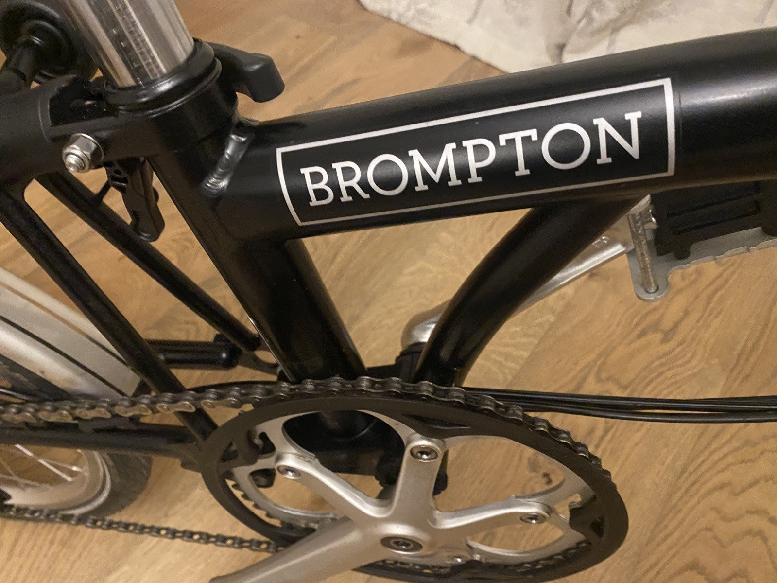Brompton C Line 6 Speed In Black In A Very Good Used Condition.