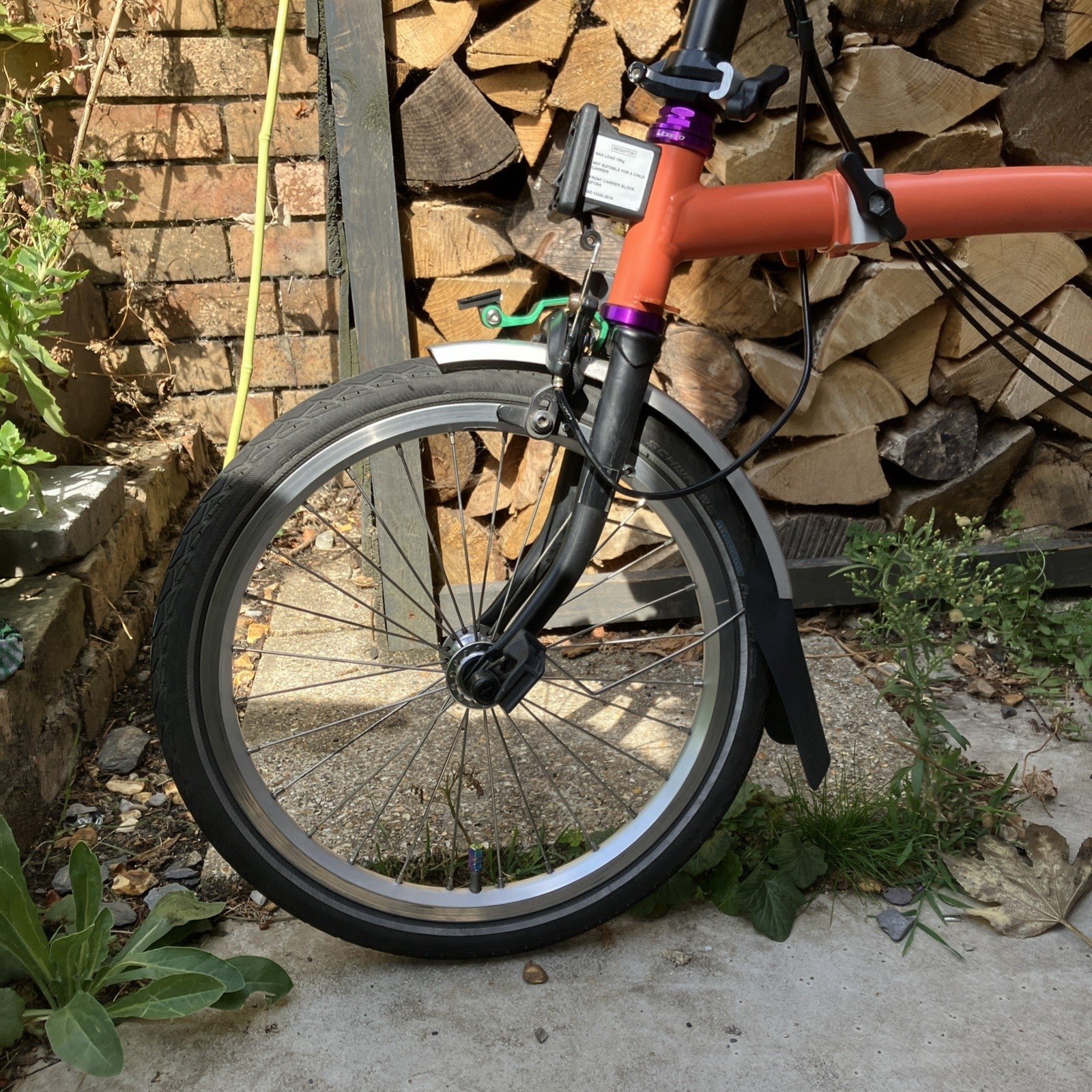 Brompton C Line Explore 2022 6 speed with rear rack