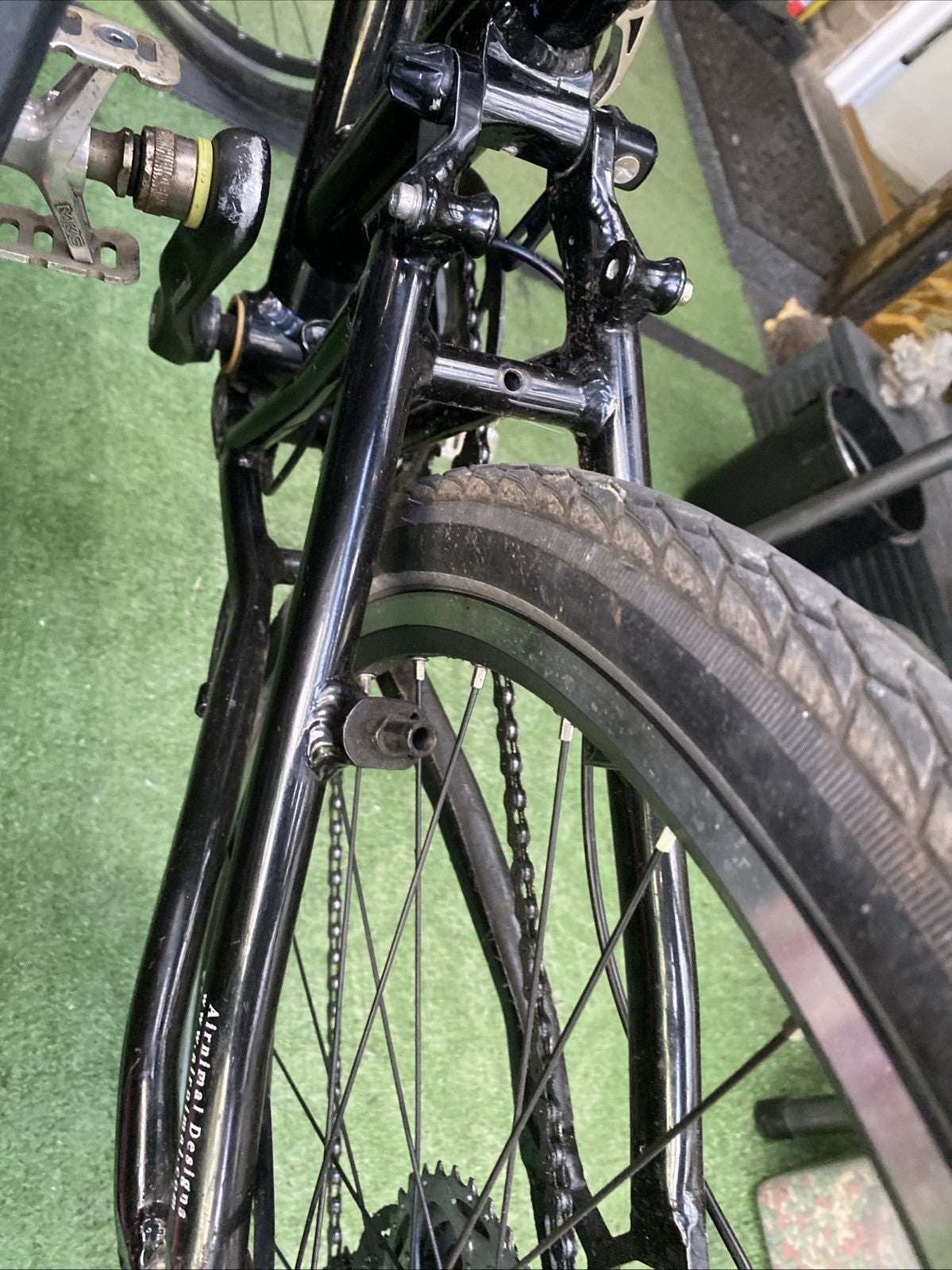 Airnimal Joey Folding Bike￼ Brand-New Wheels And Forks Down Less Than 20 Miles ￼