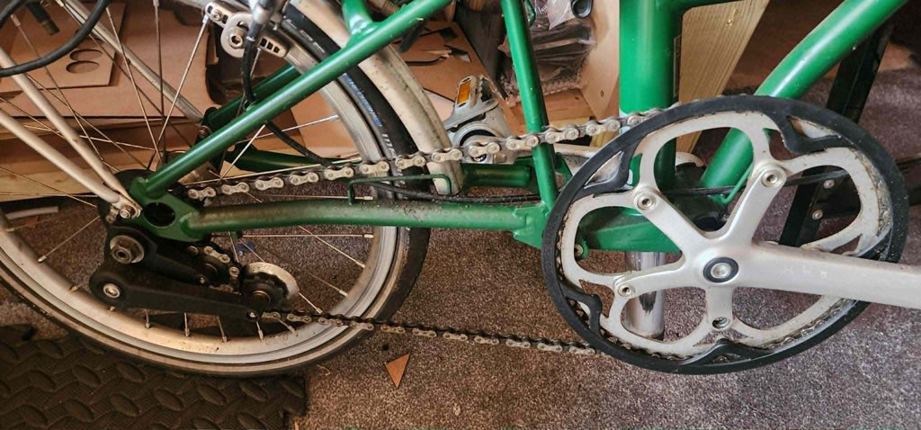 Brompton M6R Folding Bike – 2015 – Green