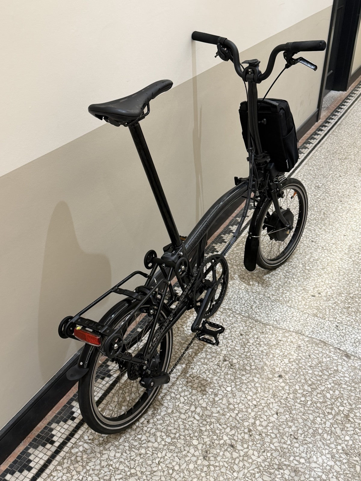 Brompton Electric P Line with Roller Frame - 4-speed - 2025