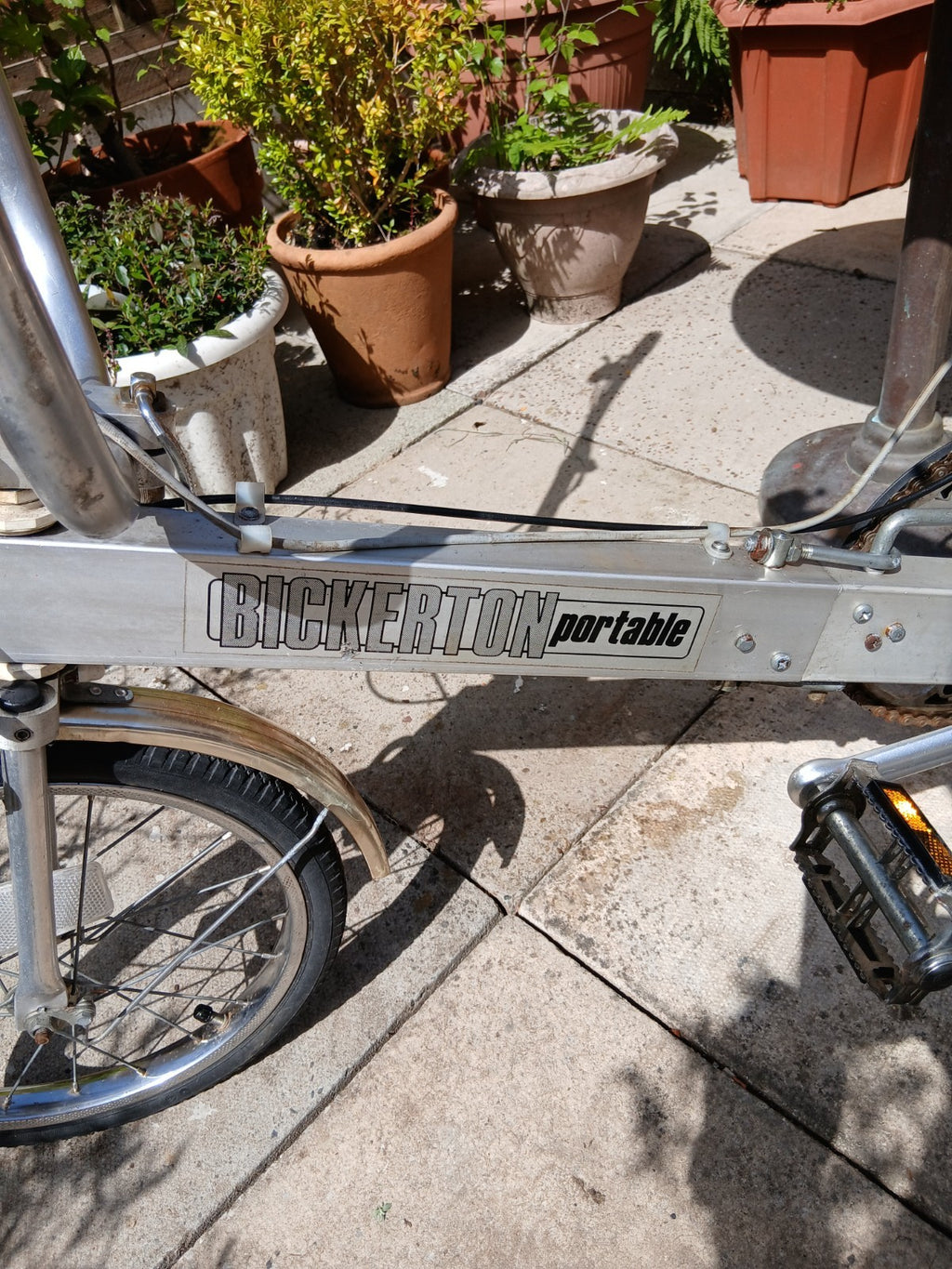 Bickerton 'Portable' Folding Bike 1984 3-Speed Light Weight UK Design Classic