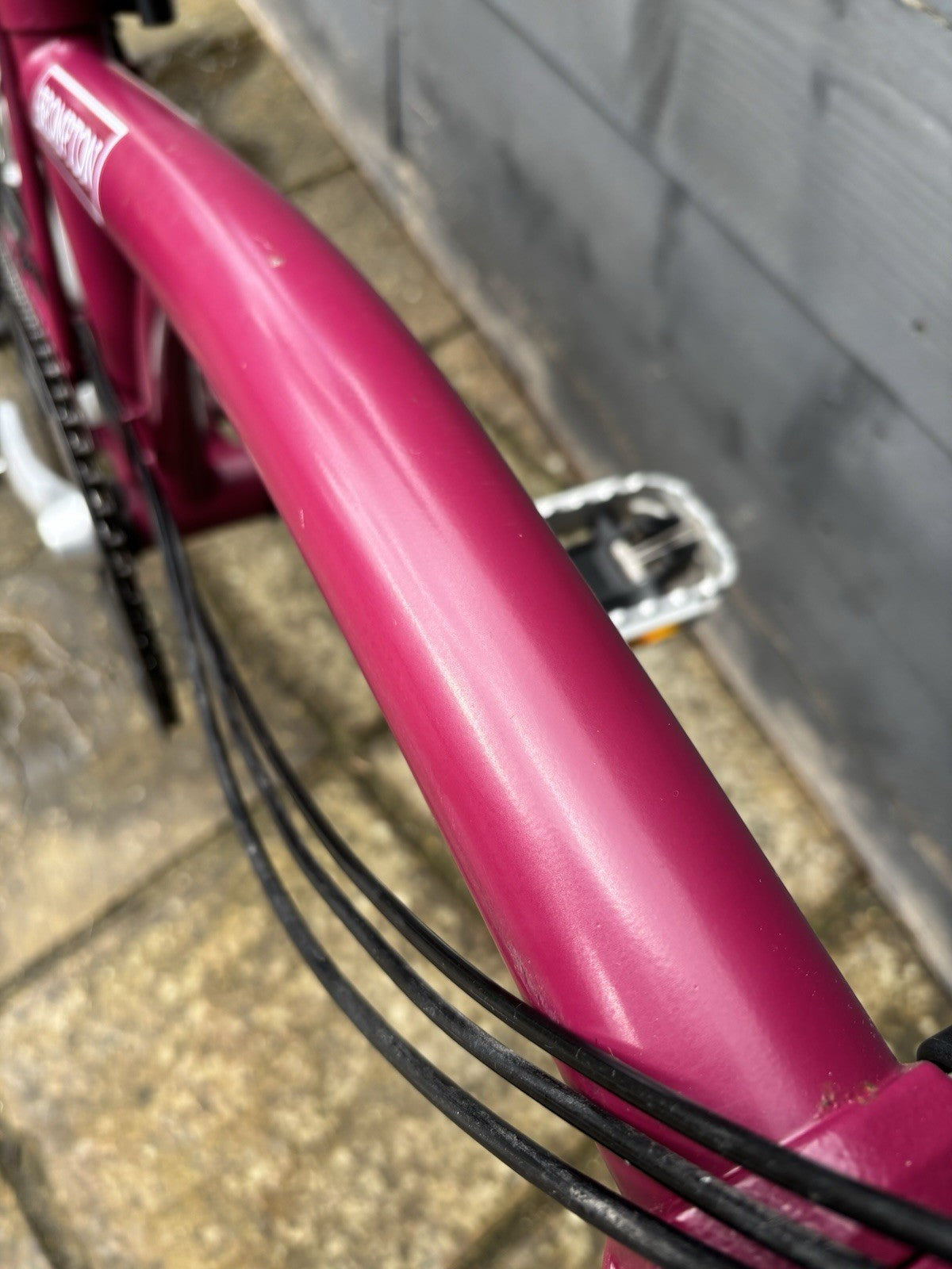 Brompton M6L in Berry Crush Folding bike C Line Equivalent - Leisure Use Only