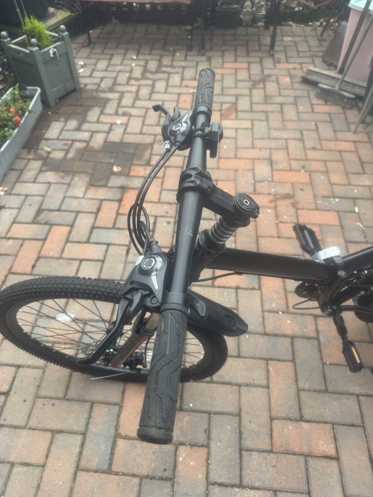 Black Fold Away Bike Brand New