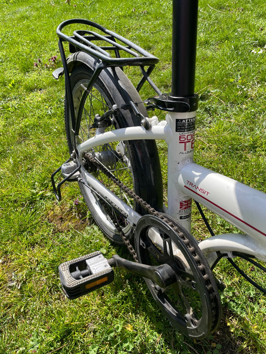 CARRERA Transit Folding 3 Speed NEXUS Hub Gears Bike