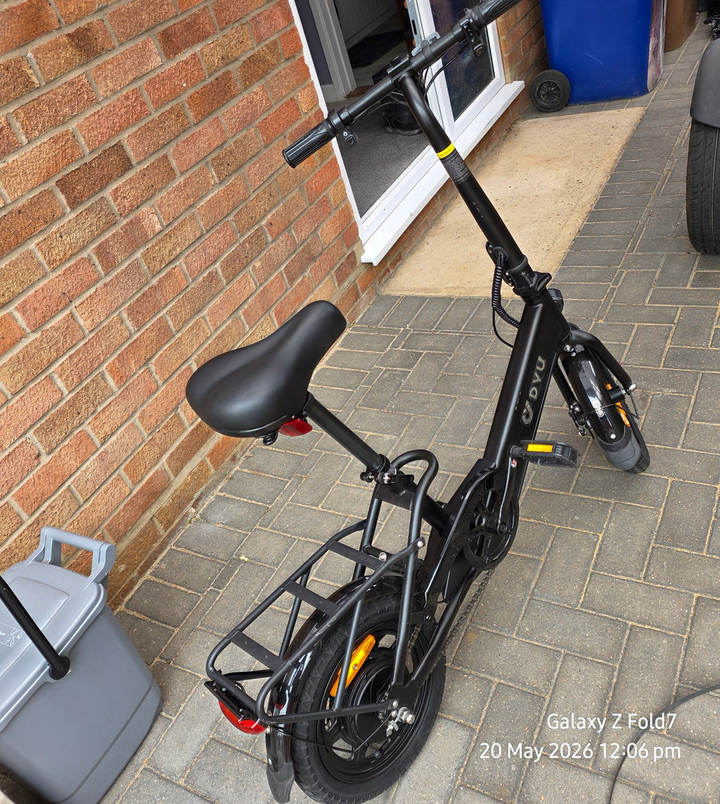 DYU C3-14MINI 14"Folding E-Bike, Lightweight & Compact,Ideal for Urban Commuters