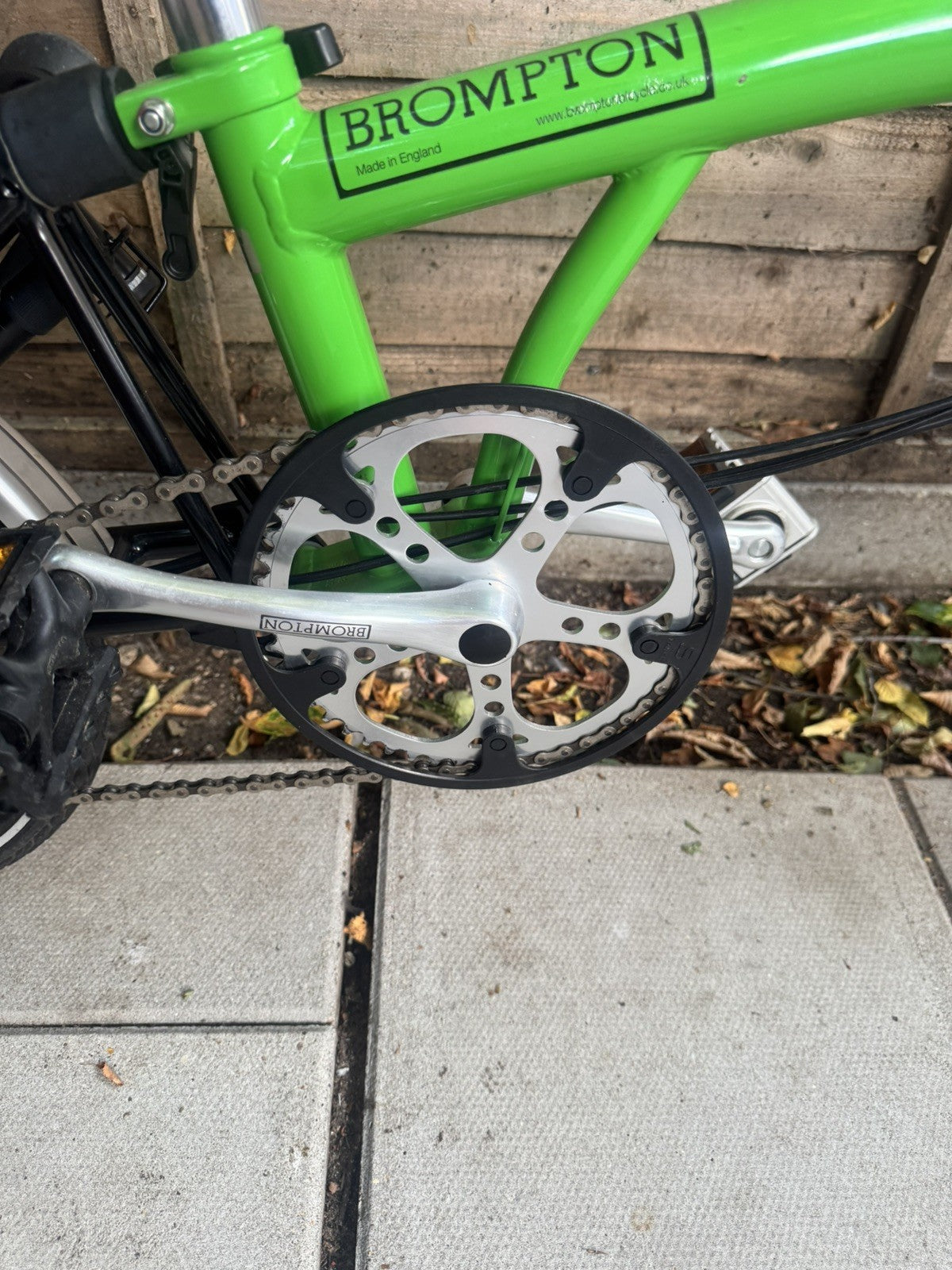 Classic 6-Speed Brompton Folding Bicycle - green Excellent condition