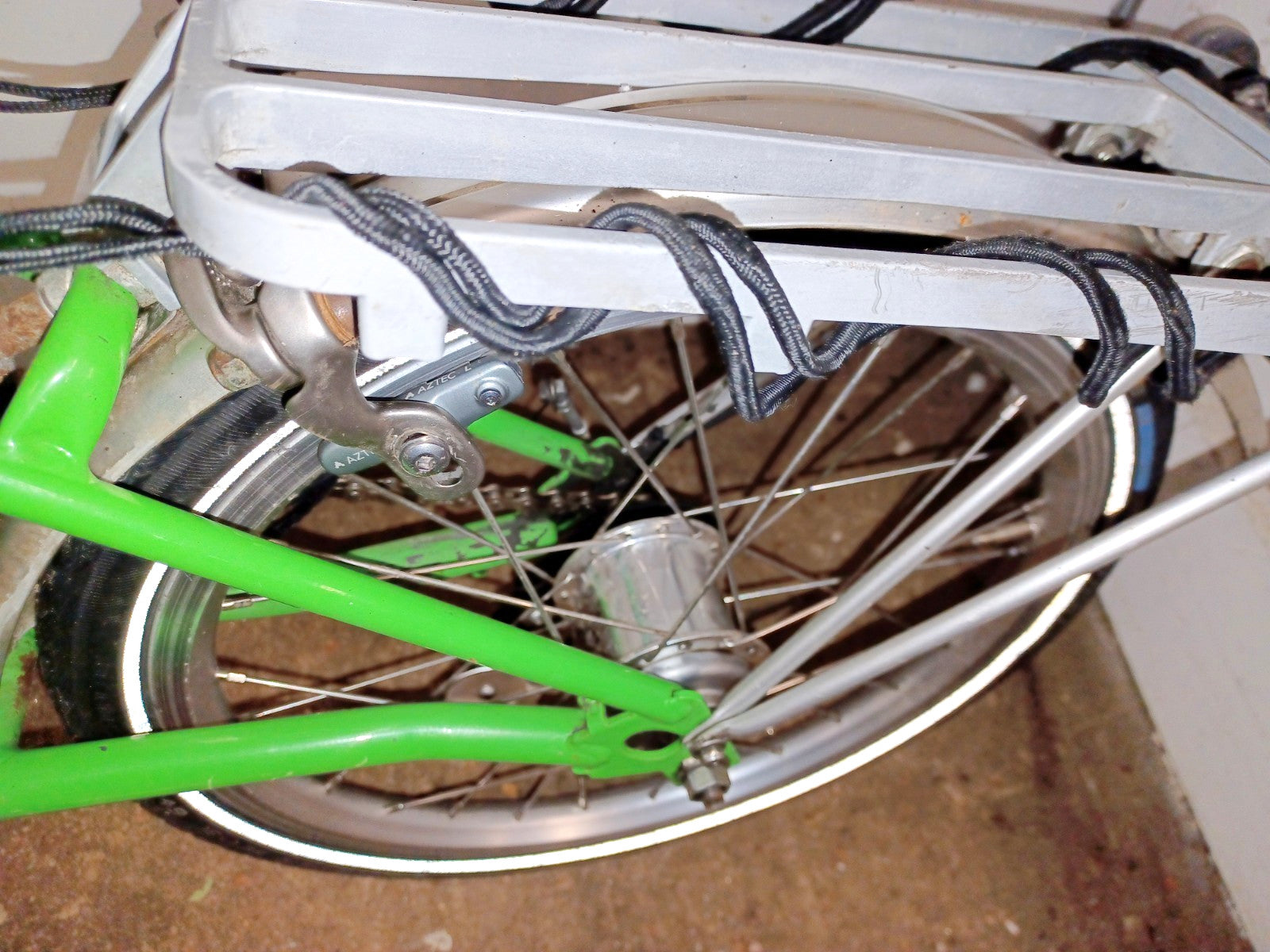 Brompton 3 Speed Folding Bike in Green 2008 Model.