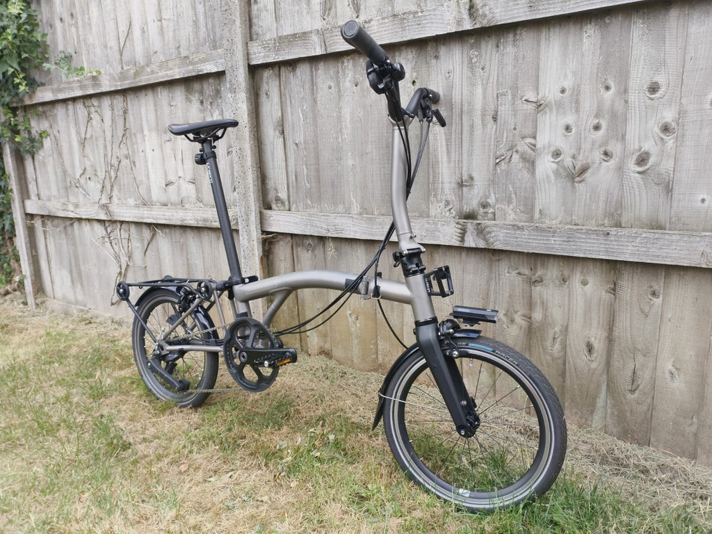 Brompton T Line Titanium Carbon 12 Speed  Folding Bike