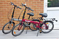 TWO b' Twin Hoptown 20 folding bikes in excellent condition. Made for Decathlon.