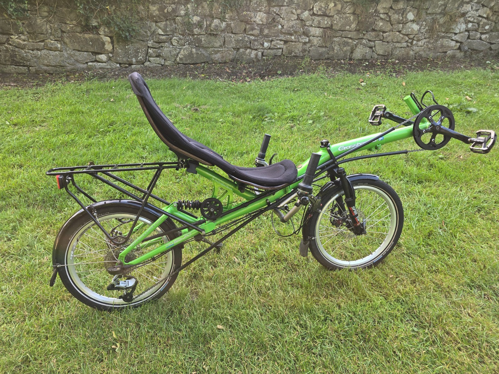 HP Velotechnik GrassHopper FX - FOLDING- Recumbent Bike - WILL SHIP