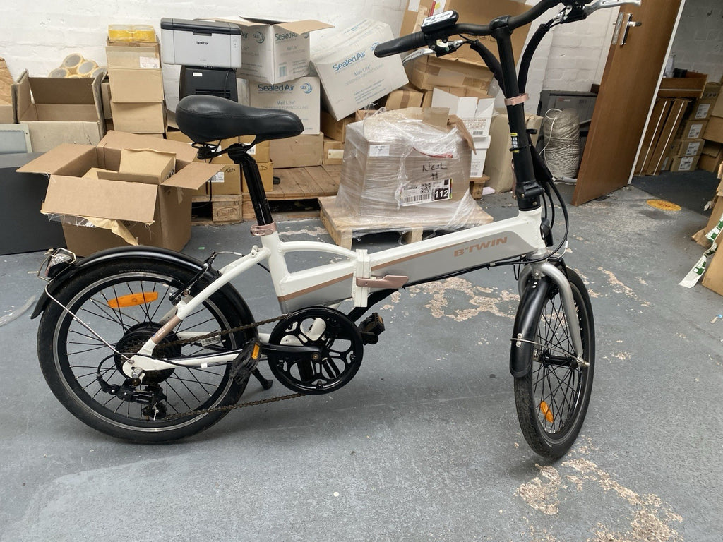 B’twin Folding Bike electric e-bike